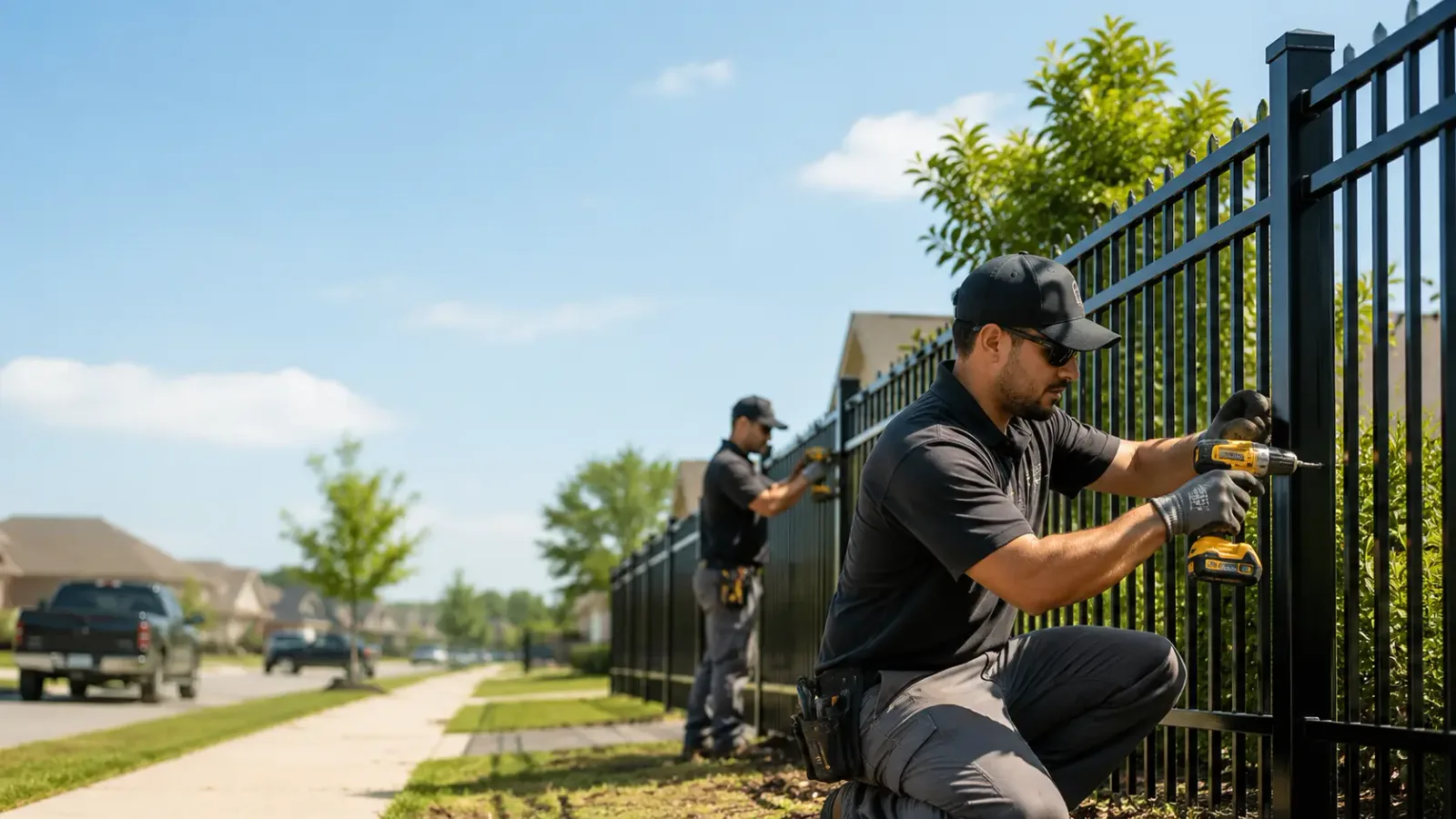 Metal Fence Installation in Barnes City, IA